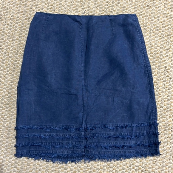 Tommy Bahama linen ruffle skirt. - Picture 1 of 3